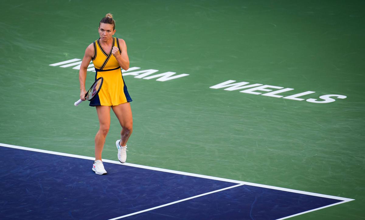 „Dai ca disperata!” » Simona Halep a cedat nervos în timpul meciului cu Aliaksandra Sasnovich