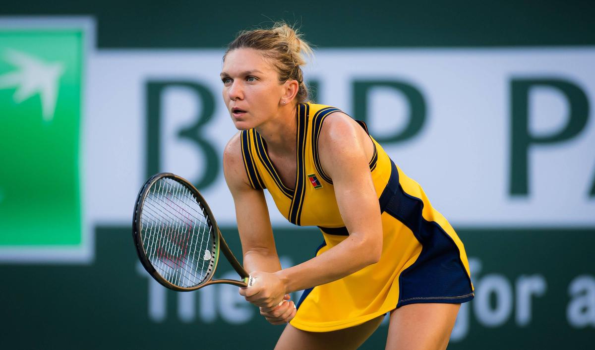 Simona Halep - Aliaksandra Sasnovich // Indian Wells