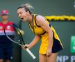 Simona Halep, nervoasă în timpul meciului cu Aliaksandra Sasnovich // foto: Imago Images
