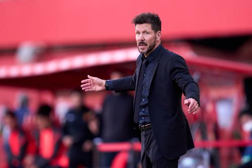 Diego Simeone, antrenorul lui Atletico, într-o formă fizică de invidiat / FOTO: GettyImages