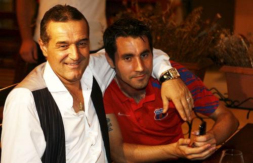 Gigi Becali și Adrian Neaga