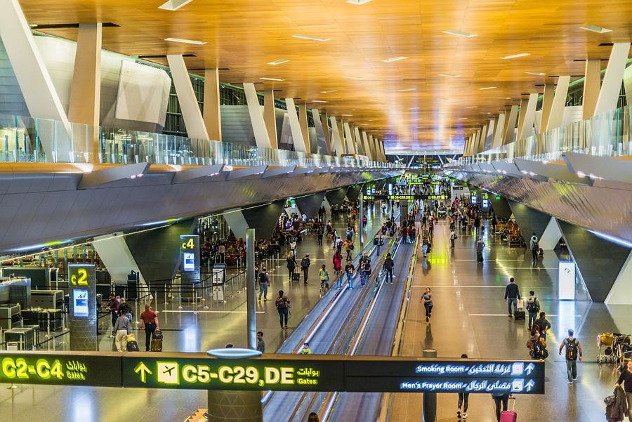 „Hamad International”, aeroportul din Doha, Qatar, Foto: Imago Images „Se atinge punctul de criză” » Haos pe aeroportul din Qatar la Mondial? Multe avioane ar putea fi deviate spre Dubai
