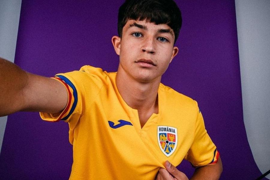 Raul Andrei Perțea / Sursă foto: Instagram Joacă la Real Madrid și a refuzat naționala Spaniei pentru a reprezenta România: „Fericit să fiu aici”
