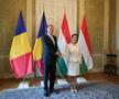 Klaus Iohannis, primit de preşedinta Ungariei la Budapesta » Tot orașul e împânzit cu steagurile României