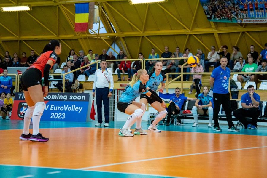 Secvență din meciul retur de la Lugoj Foto Facebook CSM Lugoj CSM Lugoj, finalista ediției trecute a Challenge Cup, a depășit primul obstacol
