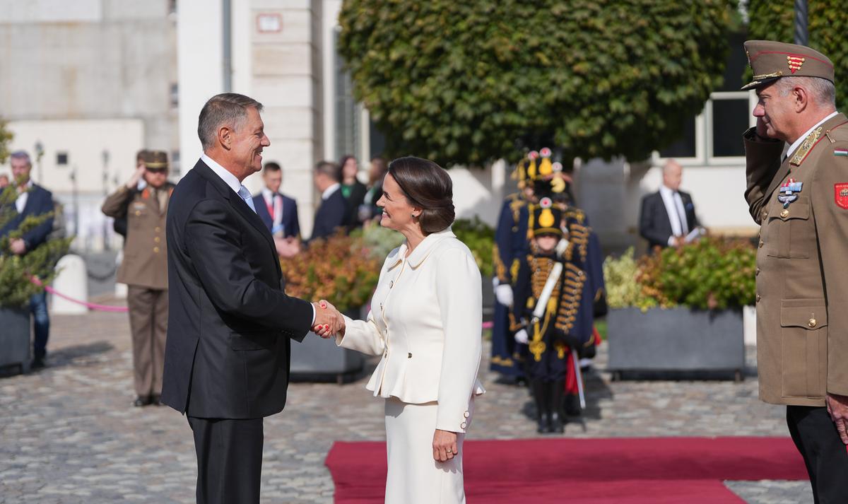 Iohannis la Budapesta - vizită oficială