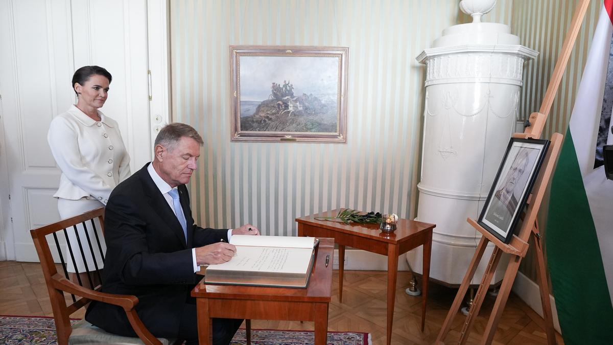 Iohannis la Budapesta - vizită oficială
