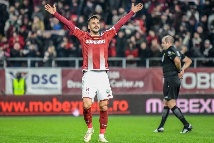 Titularul Rapidului, absent cu FCSB și Botoșani
