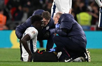 Lovitură pentru Anglia și Arsenal. Bukayo Saka a ieșit accidentat din partida cu Grecia