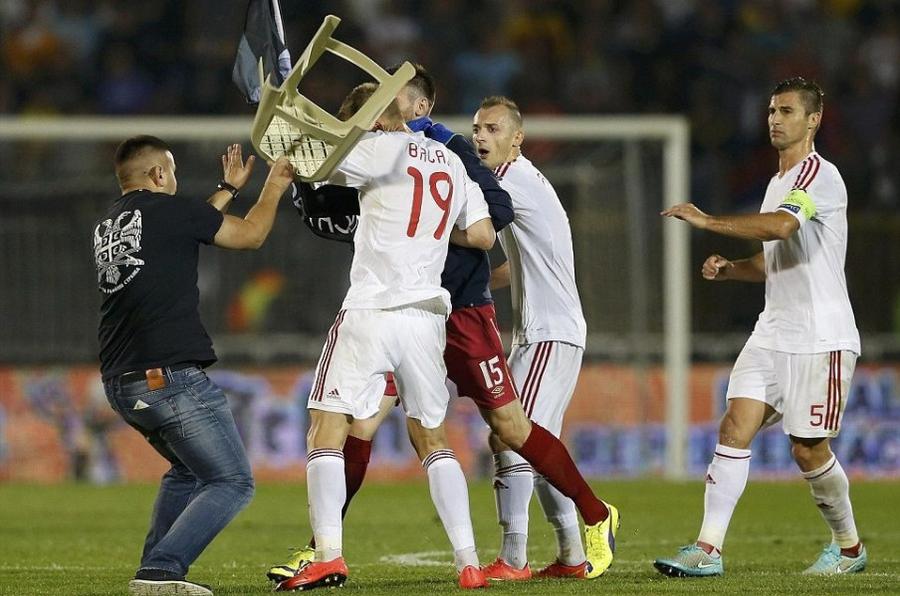 Măsuri de siguranță fără precedent înainte de Serbia - Albania