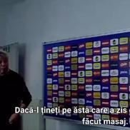 Momentul în care Mircea Lucescu își pierde controlul și trece la jigniri / FOTO: Capturi @digisport.ro