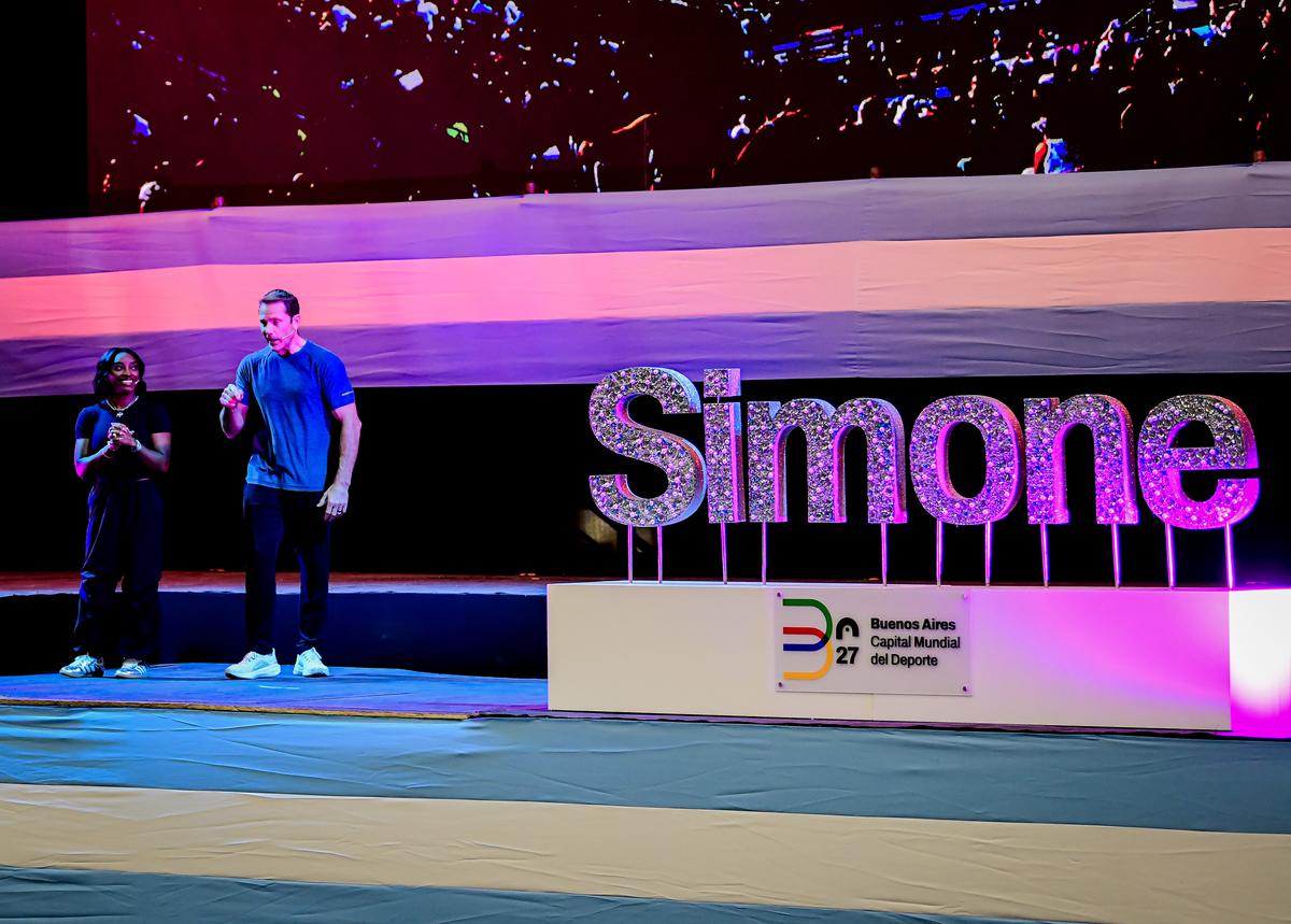 Simone Biles în Argentina