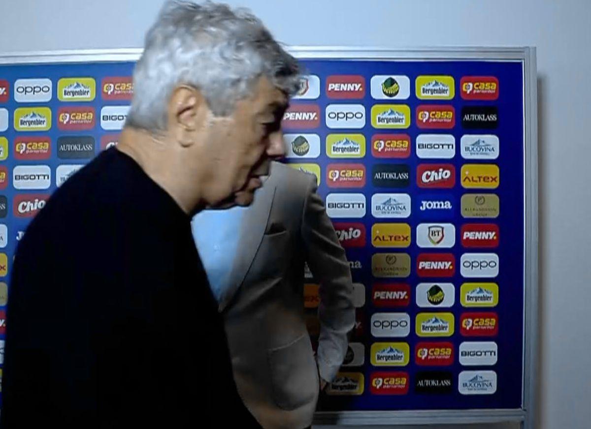Momentul în care Mircea Lucescu își pierde controlul și trece la jigniri și șantaj: „Voi cine sunteți? Un dobitoc. Afară!”