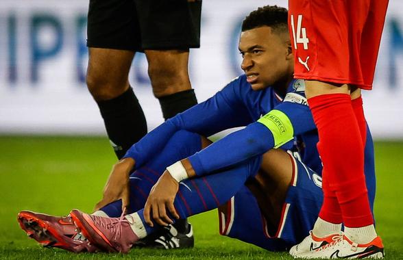 Alarmă cu Kylian Mbappe! » Căpitanul a părăsit lotul naționalei Franței