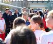 Imagini de aur la Complexul Sportiv Dinamo » Nadia Comăneci și David Popovici, față în față pentru viitorul sportului românesc: „Așa a făcut și Halep!”