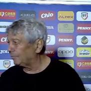 Momentul în care Mircea Lucescu își pierde controlul și trece la jigniri / FOTO: Capturi @digisport.ro