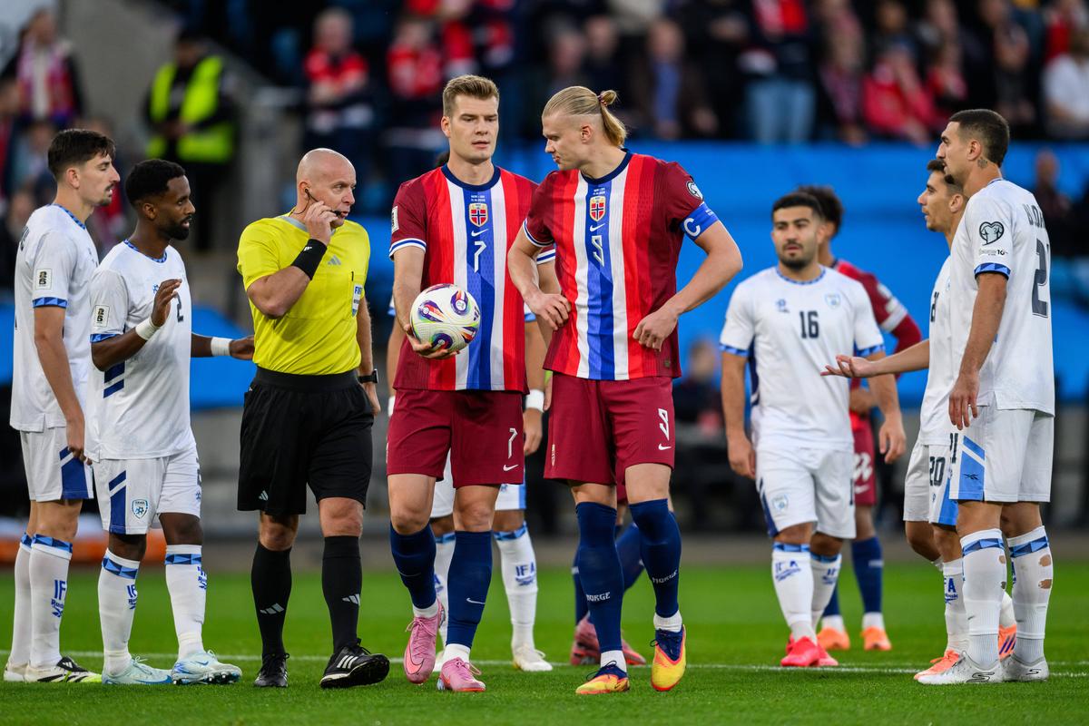 Erling Haaland a ratat două penalty-uri în Norvegia - Israel