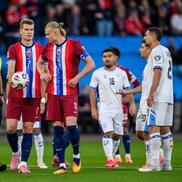 Erling Haaland a ratat două penalty-uri în Norvegia - Israel. FOTO: Imago Images