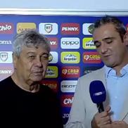 Momentul în care Mircea Lucescu își pierde controlul și trece la jigniri / FOTO: Capturi @digisport.ro
