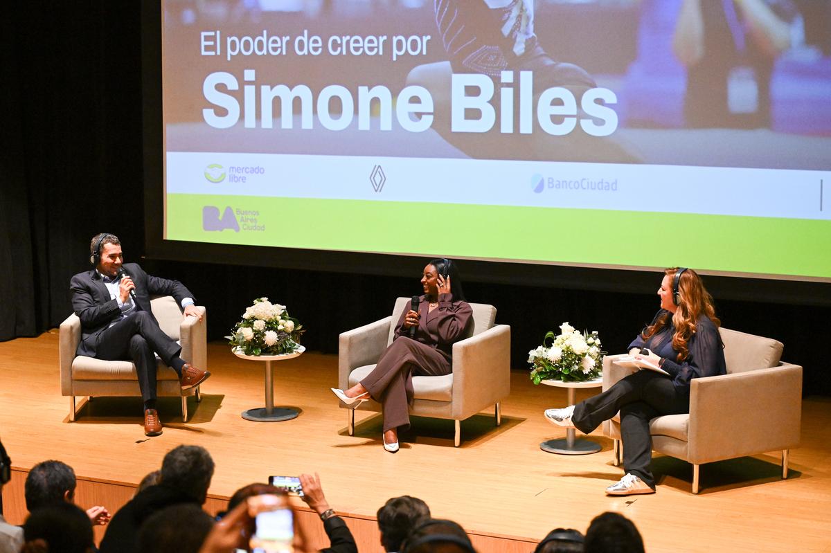 Simone Biles în Argentina