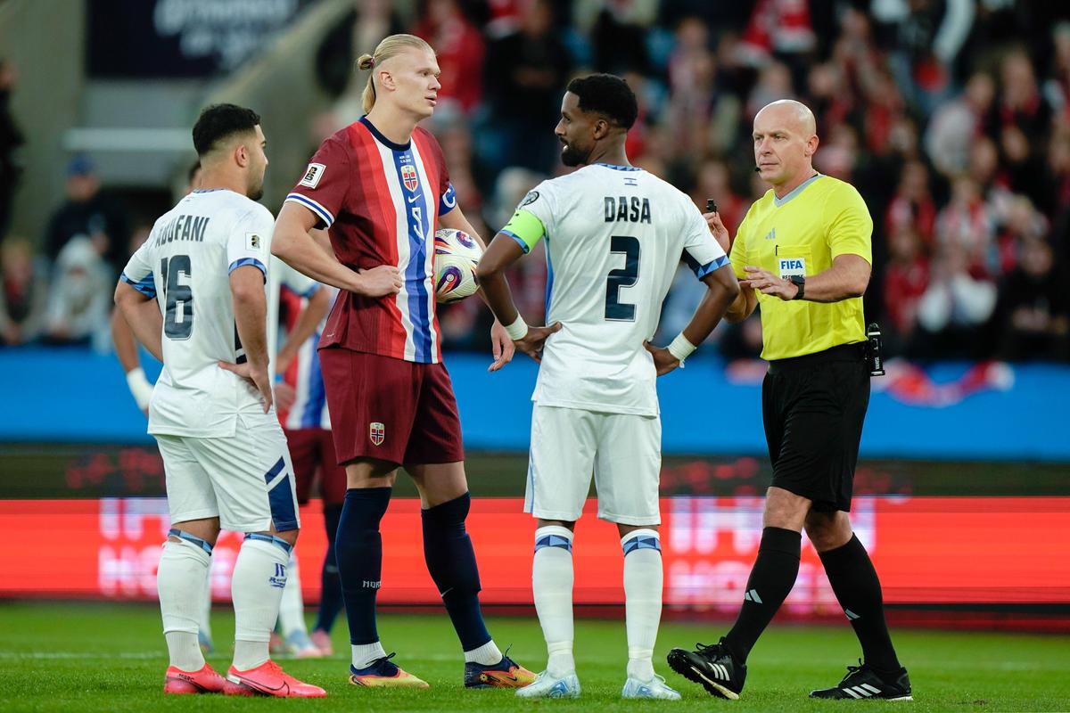 Erling Haaland a ratat două penalty-uri în Norvegia - Israel