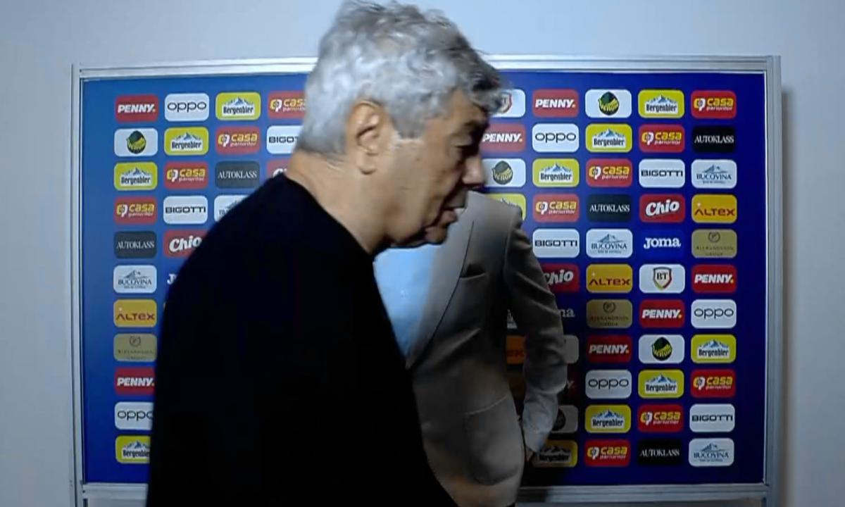 Momentul în care Mircea Lucescu își pierde controlul și trece la jigniri și șantaj: „Voi cine sunteți? Un dobitoc. Afară!”