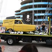 Cortegiul funerar al lui Ricky Hatton/ foto Getty Images