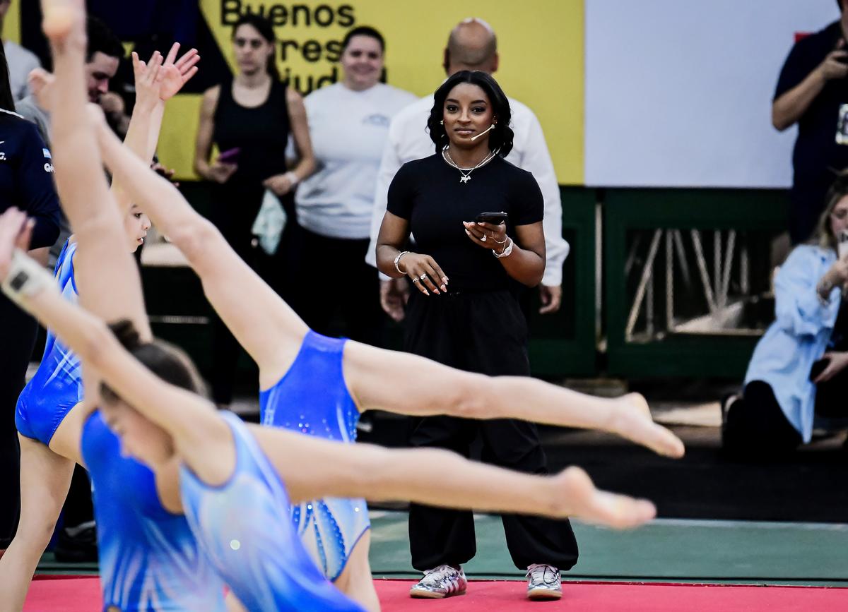 Simone Biles în Argentina