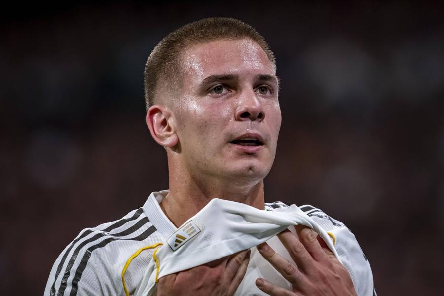 Franco Mastantuono (3 selecții pentru Argentina) are un gol și o pasă decisivă în 9 meciuri la Real Madrid / Foto: Imago Alarmă cu Kylian Mbappe! » Căpitanul a părăsit lotul naționalei Franței