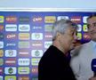 Momentul în care Mircea Lucescu își pierde controlul și trece la jigniri / FOTO: Capturi @digisport.ro