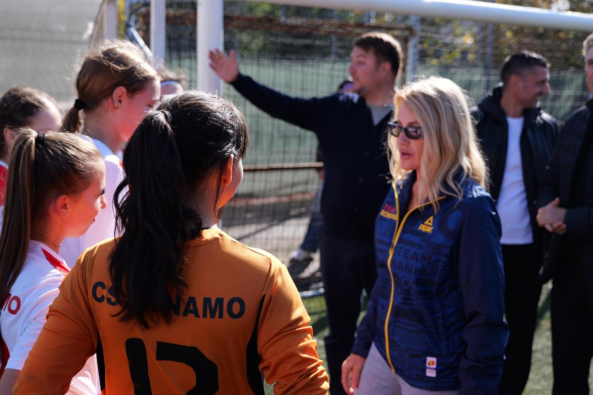 Nadia Comăneci a vizitat Complexul Sportiv Dinamo / Foto: Andrei Furnigă GSP