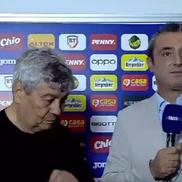 Momentul în care Mircea Lucescu își pierde controlul și trece la jigniri / FOTO: Capturi @digisport.ro