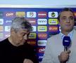 Momentul în care Mircea Lucescu își pierde controlul și trece la jigniri / FOTO: Capturi @digisport.ro