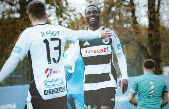 U Cluj a făcut scor cu echipa de play-off în Liga 2 » Hat-trick al puștiului de 19 ani