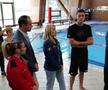 Imagini de aur la Complexul Sportiv Dinamo » Nadia Comăneci și David Popovici, față în față pentru viitorul sportului românesc: „Așa a făcut și Halep!”