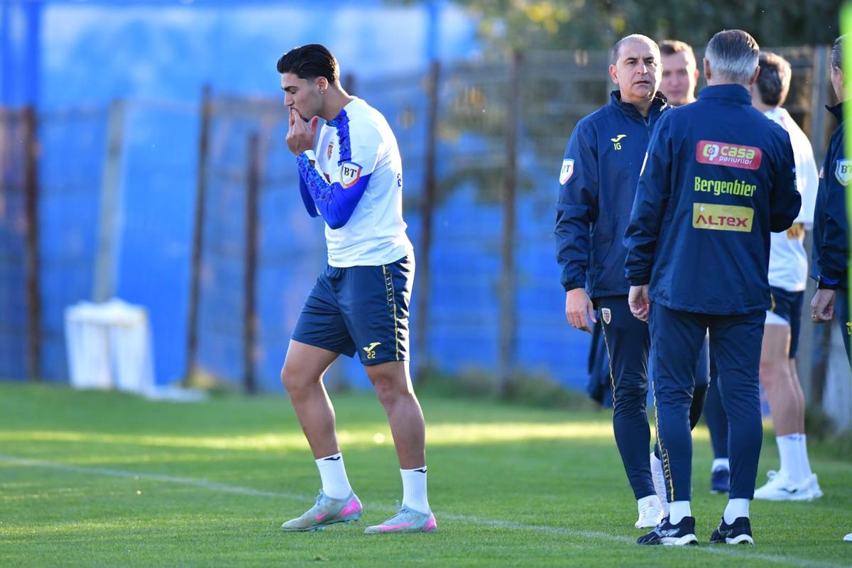 Misterul rupturii dintre Mircea Lucescu și Răzvan Marin, înaintea meciului cu Austria » Ce s-a întâmplat la antrenamentul oficial