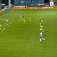 Cristi Ganea, gol fabulos în Farul - Petrolul / FOTO: captură @Prima Sport