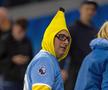 Bananele gonfabile fac parte din tradiția lui Manchester City // Foto: Imago