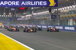Marele Premiu de la Singapore » Max Verstappen a plecat din pole-position