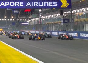 Marele Premiu de la Singapore » Max Verstappen a plecat din pole-position