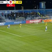 Cristi Ganea, gol fabulos în Farul - Petrolul / FOTO: captură @Prima Sport
