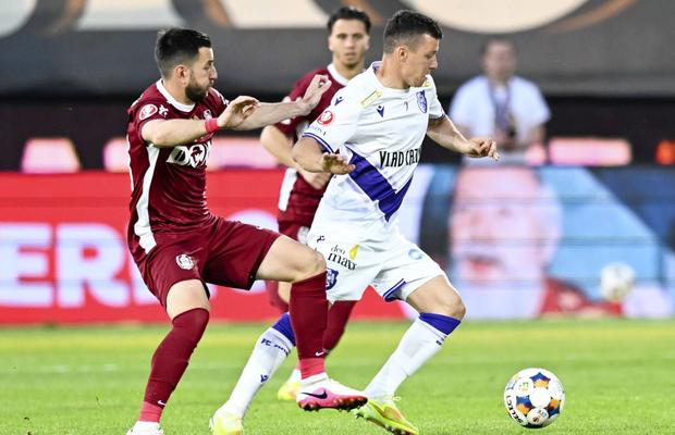 FC Argeș - CFR Cluj, start de partidă » Plouă „cu găleata” la Mioveni