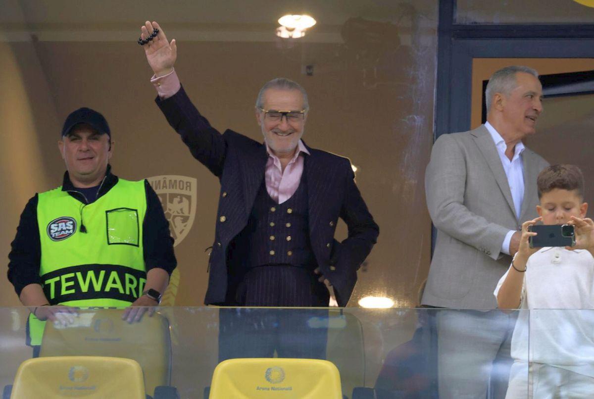 Gigi Becali a explicat apariția-surpriză de pe Arena Națională: „Îi vezi pe Șucu și Rotaru să facă asta?”