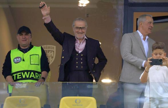 Gigi Becali a explicat apariția-surpriză de pe Arena Națională: „Îi vezi pe Șucu și Rotaru să facă asta?”
