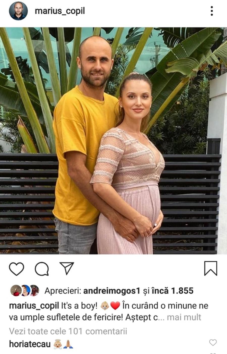 GALERIE FOTO // Marius Copil va avea un copil: „Îl aștept cu entuziasm” » Cum arată superba lui iubită