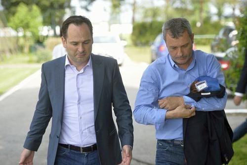 Rednic și Negoiță, în perioada în care relația lor nu se deriorarase / Sursă foto: Arhivă Gazeta Sporturilor