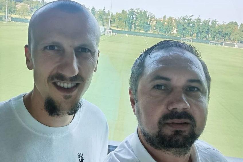 Orlando Popa, alături de Vlad Chiricheș