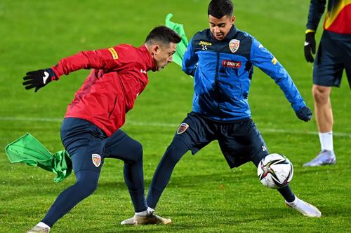 Enes Sali, la antrenamentul oficial / Sursă foto: GSP