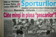 „Câte mingi în plasa pescarilor?” » Ce scria presa înainte și după victoria cu Islanda din '97 + Adversarii ne numeau „o forță a Europei”