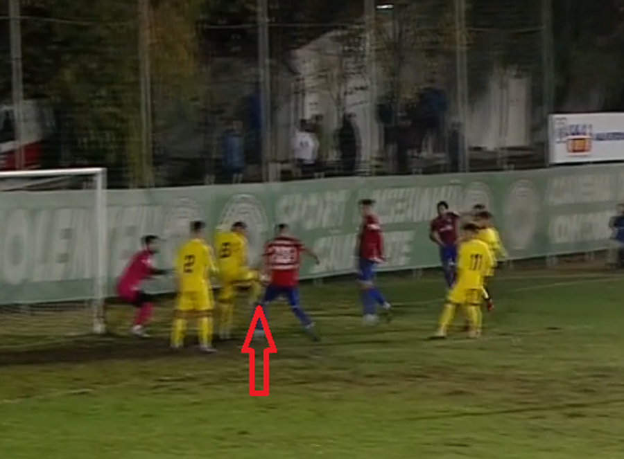 Chiajna - CSA Steaua, decis de o gafă URIAȘĂ de arbitraj!